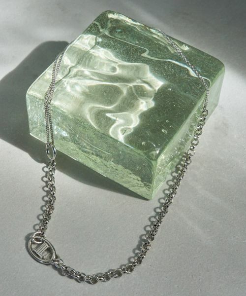 LANVIN en Bleu / ランバン オン ブルー その他小物 | ２wayチェーンネックレス（シルバー）