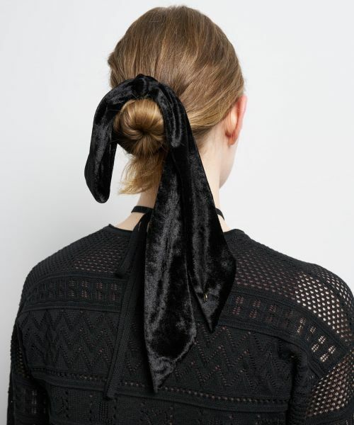 LANVIN en Bleu / ランバン オン ブルー その他小物 | ベロアリボンヘアカフ | 詳細5