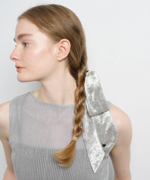 LANVIN en Bleu / ランバン オン ブルー その他小物 | ベロアリボンヘアカフ | 詳細7