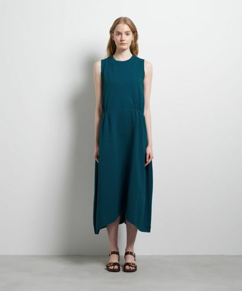 LANVIN en Bleu / ランバン オン ブルー ドレス | ジャガードニットフレアワンピース | 詳細1