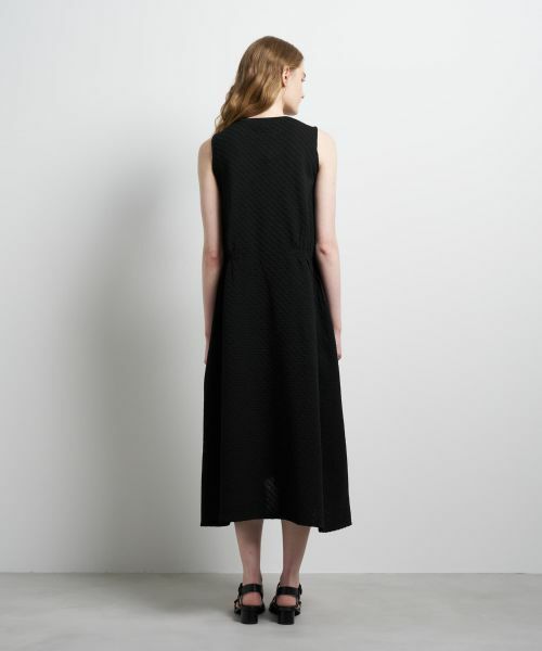 LANVIN en Bleu / ランバン オン ブルー ドレス | ジャガードニットフレアワンピース | 詳細15