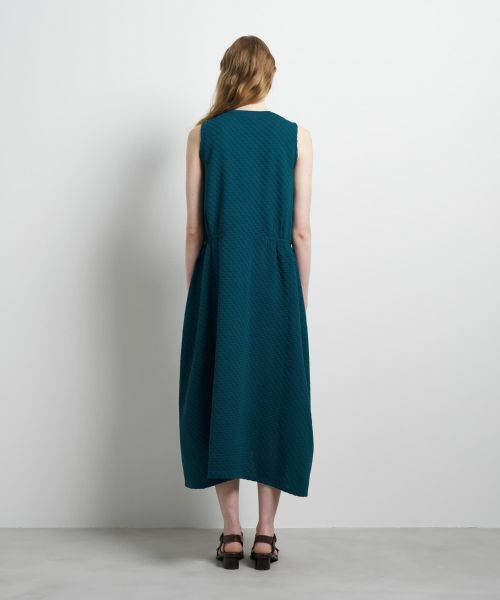 LANVIN en Bleu / ランバン オン ブルー ドレス | ジャガードニットフレアワンピース | 詳細3