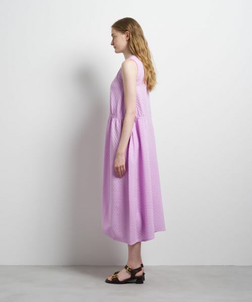 LANVIN en Bleu / ランバン オン ブルー ドレス | ジャガードニットフレアワンピース | 詳細7