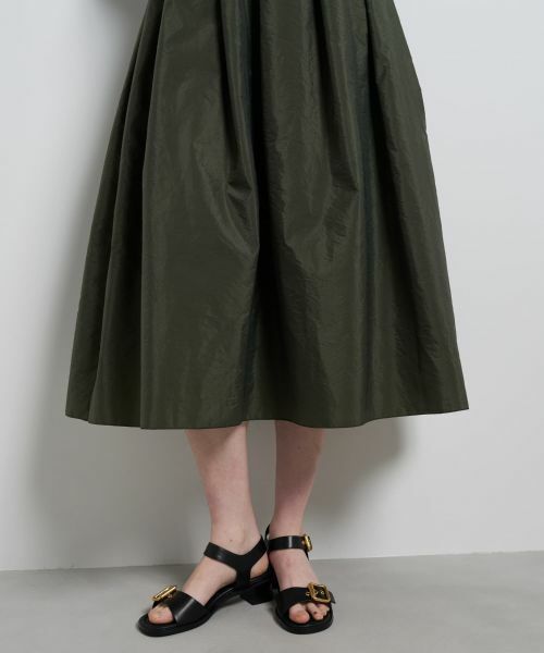 LANVIN en Bleu / ランバン オン ブルー ドレス | タフタコンビカットソーワンピース | 詳細6