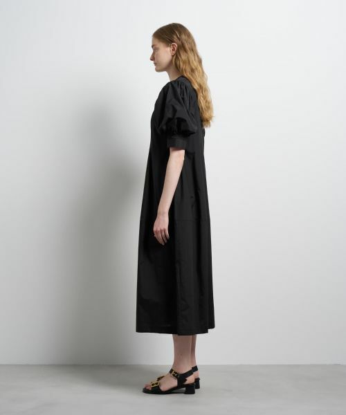 LANVIN en Bleu / ランバン オン ブルー ドレス | タイプライターパフスリーブワンピース | 詳細10