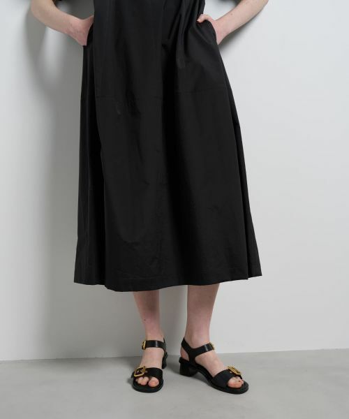 LANVIN en Bleu / ランバン オン ブルー ドレス | タイプライターパフスリーブワンピース | 詳細16