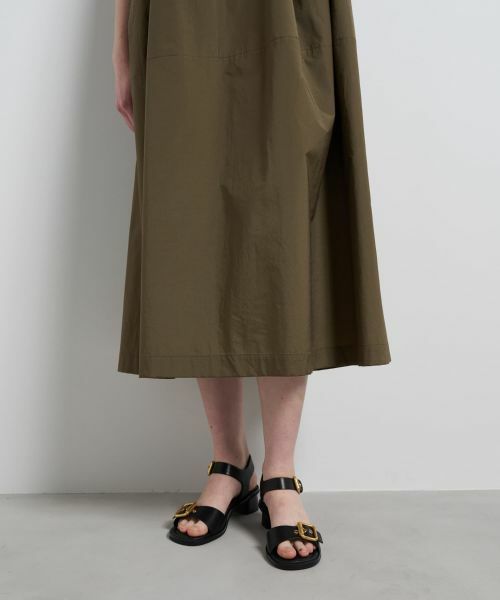 LANVIN en Bleu / ランバン オン ブルー ドレス | タイプライターパフスリーブワンピース | 詳細8