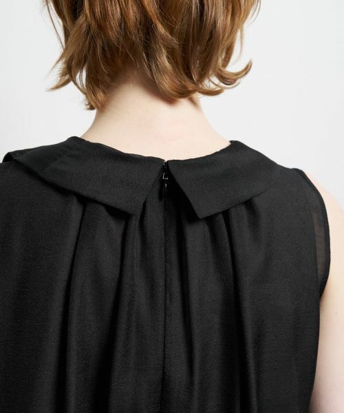 LANVIN en Bleu / ランバン オン ブルー シャツ・ブラウス | オーガンジーネックリボンブラウス | 詳細25