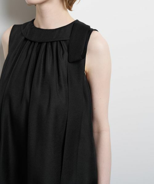 LANVIN en Bleu / ランバン オン ブルー シャツ・ブラウス | オーガンジーネックリボンブラウス | 詳細26