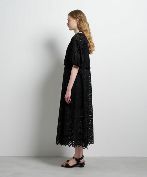 LANVIN en Bleu / ランバン オン ブルー シャツ・ブラウス | エンブロイダリーコットンレースブラウス | 詳細11