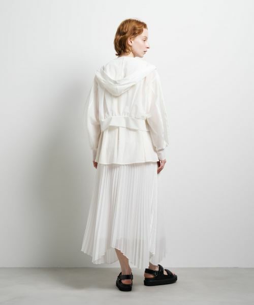 LANVIN en Bleu / ランバン オン ブルー シャツ・ブラウス | サテンラッセルフーディー | 詳細11