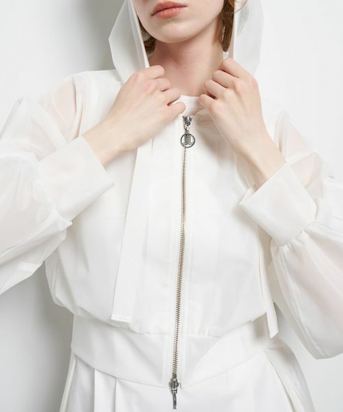 LANVIN en Bleu / ランバン オン ブルー シャツ・ブラウス | サテンラッセルフーディー | 詳細15