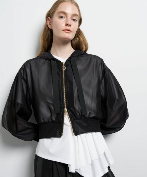 LANVIN en Bleu / ランバン オン ブルー シャツ・ブラウス | サテンラッセルフーディー | 詳細19