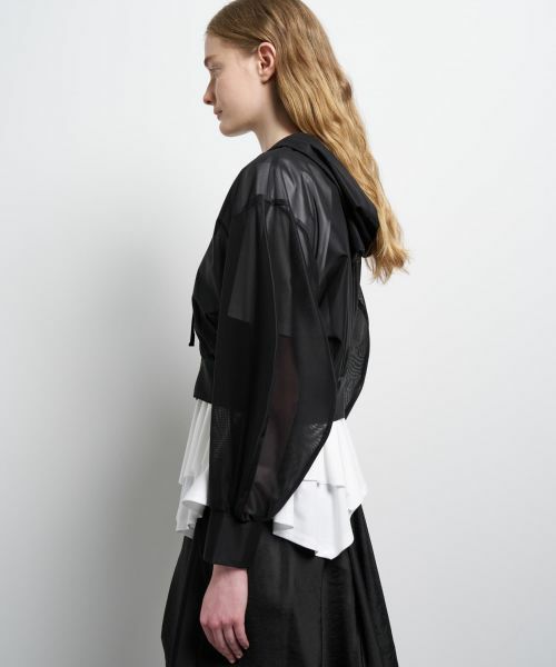 LANVIN en Bleu / ランバン オン ブルー シャツ・ブラウス | サテンラッセルフーディー | 詳細20