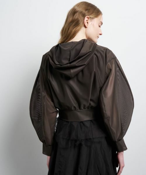 LANVIN en Bleu / ランバン オン ブルー シャツ・ブラウス | サテンラッセルフーディー | 詳細5