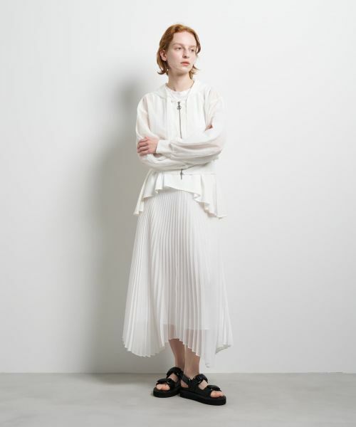 LANVIN en Bleu / ランバン オン ブルー シャツ・ブラウス | サテンラッセルフーディー | 詳細8