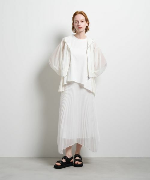 LANVIN en Bleu / ランバン オン ブルー シャツ・ブラウス | サテンラッセルフーディー | 詳細9