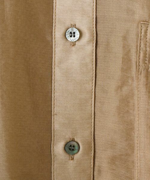 LANVIN en Bleu / ランバン オン ブルー シャツ・ブラウス | セミシアーフレアシャツ | 詳細2