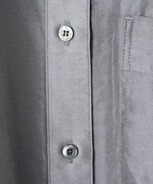 LANVIN en Bleu / ランバン オン ブルー シャツ・ブラウス | セミシアーフレアシャツ | 詳細8