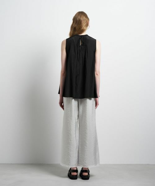 LANVIN en Bleu / ランバン オン ブルー Tシャツ | ブライトローンコンビカットソー | 詳細19