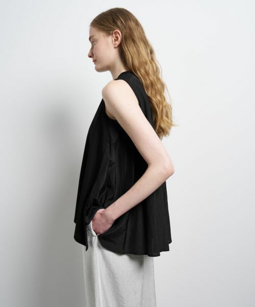 LANVIN en Bleu / ランバン オン ブルー Tシャツ | ブライトローンコンビカットソー | 詳細22