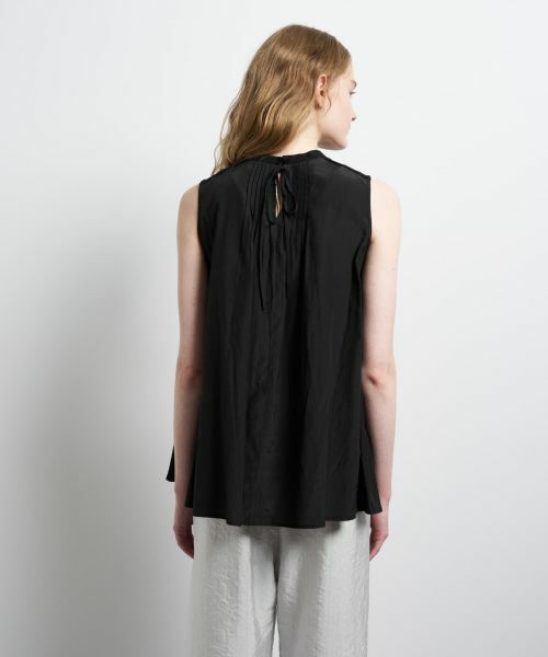 LANVIN en Bleu / ランバン オン ブルー Tシャツ | ブライトローンコンビカットソー | 詳細23