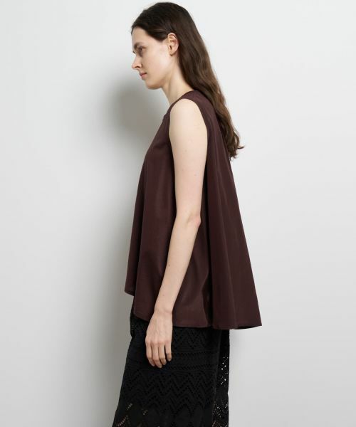 LANVIN en Bleu / ランバン オン ブルー Tシャツ | ブライトローンコンビカットソー | 詳細5