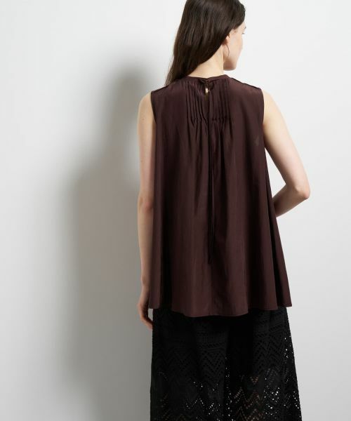 LANVIN en Bleu / ランバン オン ブルー Tシャツ | ブライトローンコンビカットソー | 詳細6