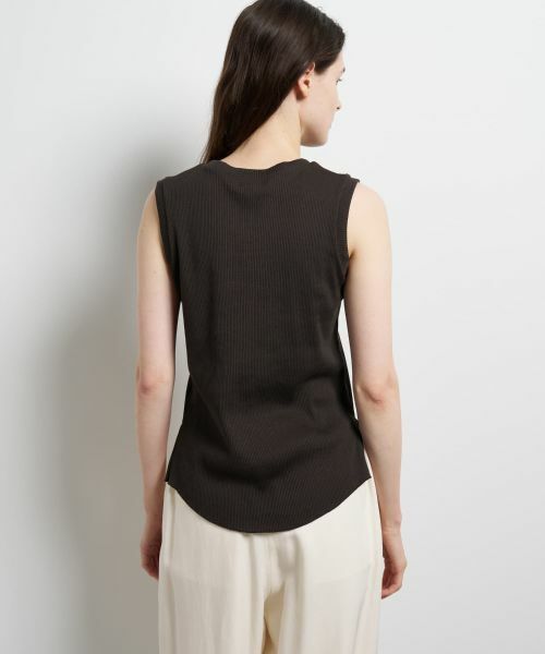 LANVIN en Bleu / ランバン オン ブルー Tシャツ | テレコタンクトップ | 詳細6
