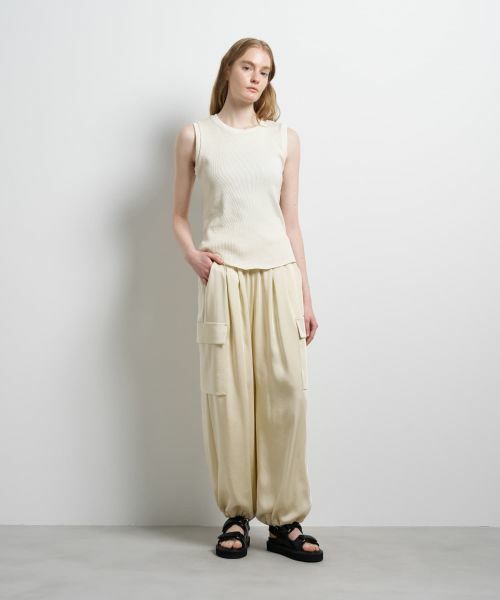 LANVIN en Bleu / ランバン オン ブルー Tシャツ | テレコタンクトップ | 詳細8