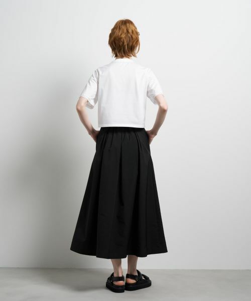 LANVIN en Bleu / ランバン オン ブルー Tシャツ | ベーシッククロップドTシャツ | 詳細11