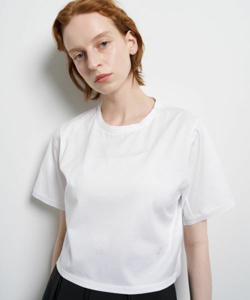 LANVIN en Bleu / ランバン オン ブルー Tシャツ | ベーシッククロップドTシャツ | 詳細14