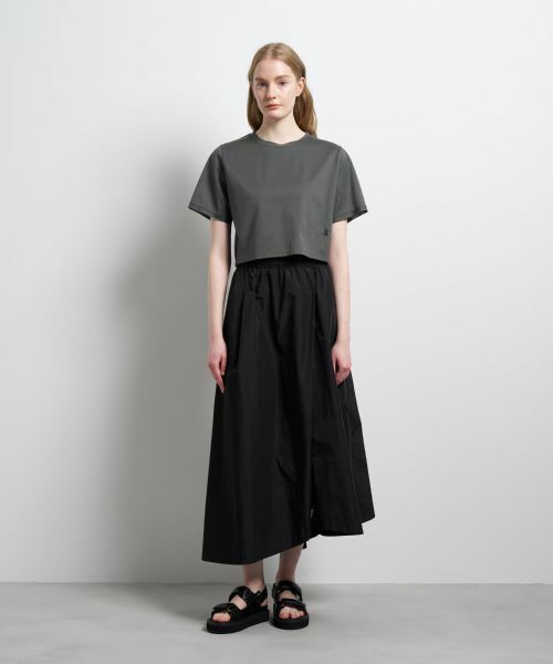 LANVIN en Bleu / ランバン オン ブルー Tシャツ | ベーシッククロップドTシャツ | 詳細16