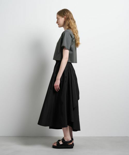 LANVIN en Bleu / ランバン オン ブルー Tシャツ | ベーシッククロップドTシャツ | 詳細17