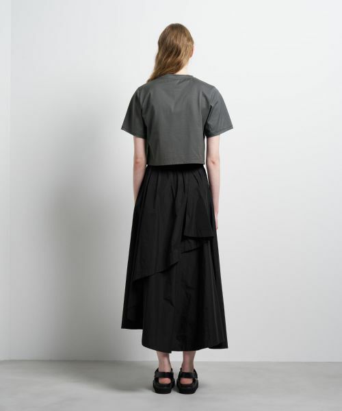 LANVIN en Bleu / ランバン オン ブルー Tシャツ | ベーシッククロップドTシャツ | 詳細18