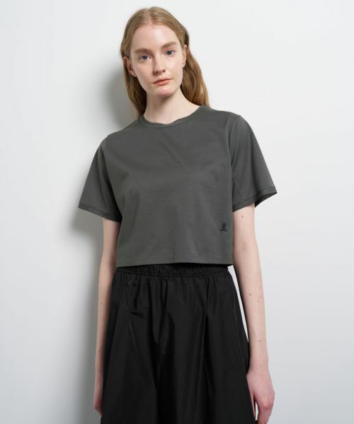 LANVIN en Bleu / ランバン オン ブルー Tシャツ | ベーシッククロップドTシャツ | 詳細19