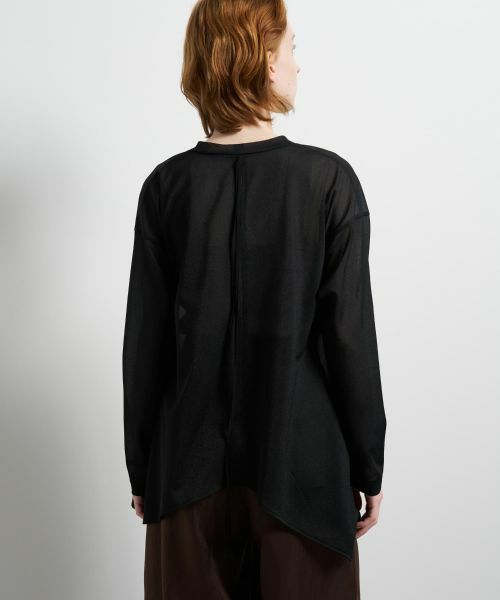 LANVIN en Bleu / ランバン オン ブルー カットソー | シアートリコットフレアカーデ | 詳細22