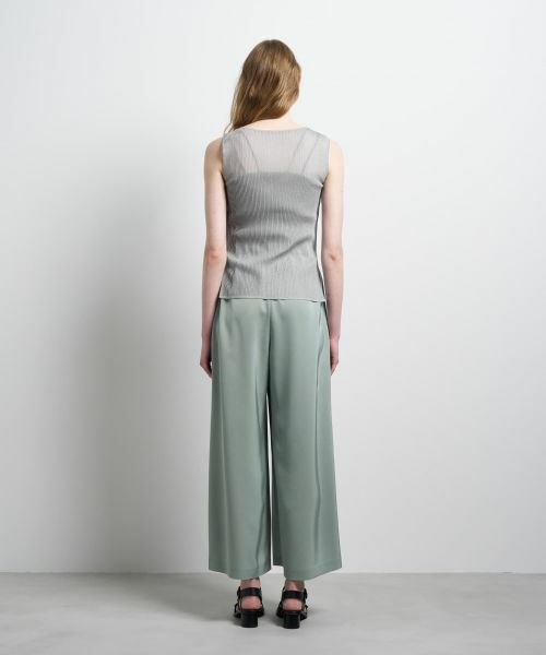 LANVIN en Bleu / ランバン オン ブルー ニット・セーター | シアーリブボートネックニット | 詳細11