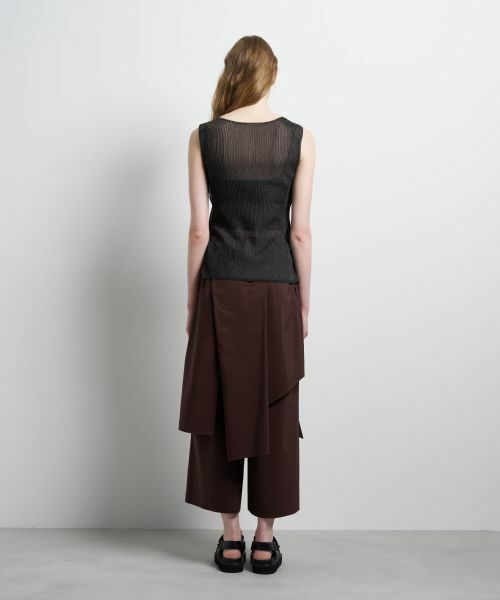 LANVIN en Bleu / ランバン オン ブルー ニット・セーター | シアーリブボートネックニット | 詳細18