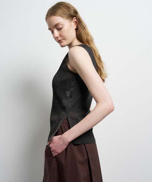 LANVIN en Bleu / ランバン オン ブルー ニット・セーター | シアーリブボートネックニット | 詳細20