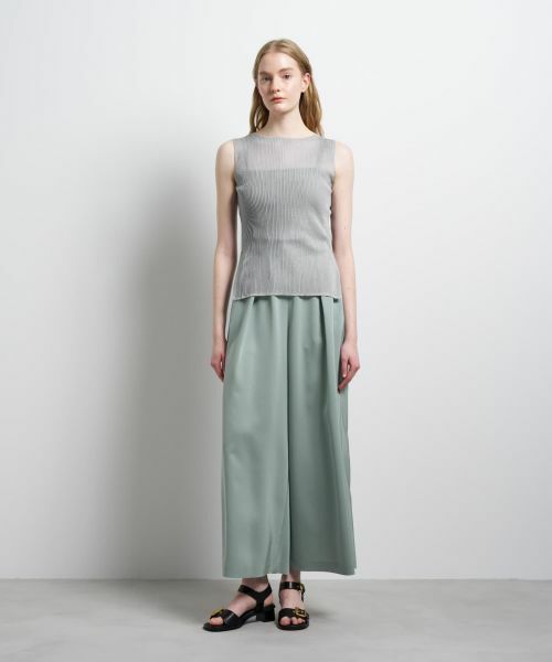 LANVIN en Bleu / ランバン オン ブルー ニット・セーター | シアーリブボートネックニット | 詳細9