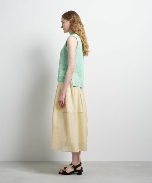 LANVIN en Bleu / ランバン オン ブルー ニット・セーター | メランジノースリーブニット | 詳細18