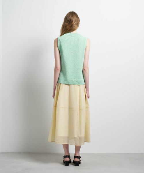 LANVIN en Bleu / ランバン オン ブルー ニット・セーター | メランジノースリーブニット | 詳細19