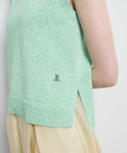 LANVIN en Bleu / ランバン オン ブルー ニット・セーター | メランジノースリーブニット | 詳細23