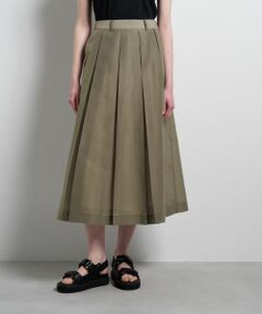 LANVIN en Bleu / ランバン オン ブルー ロング・マキシ丈スカート | シアーボックスプリーツスカート