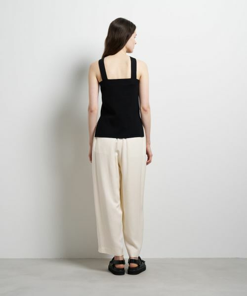 LANVIN en Bleu / ランバン オン ブルー ニット・セーター | 2wayクロスネックニットタンクトップ | 詳細19