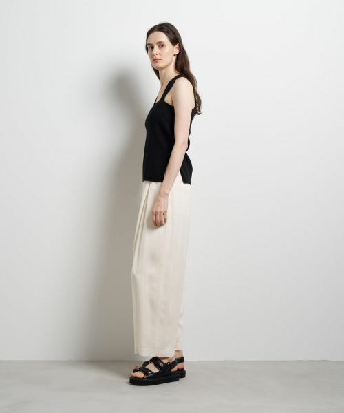 LANVIN en Bleu / ランバン オン ブルー ニット・セーター | 2wayクロスネックニットタンクトップ | 詳細26
