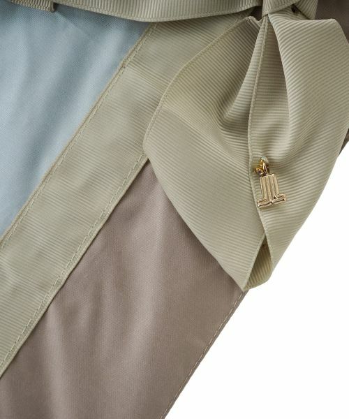 LANVIN en Bleu / ランバン オン ブルー その他小物 | ビジューリボン付き切継　折畳傘 | 詳細4