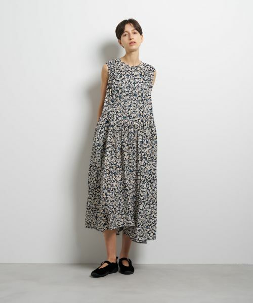 LANVIN en Bleu / ランバン オン ブルー ドレス | Gentle Bloomプリントワンピース | 詳細4
