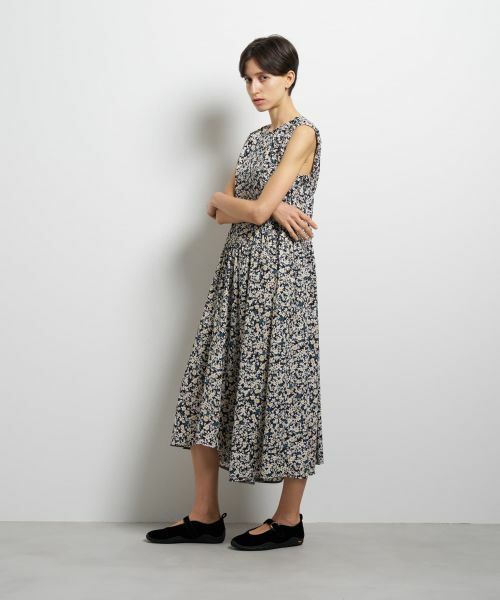 LANVIN en Bleu / ランバン オン ブルー ドレス | Gentle Bloomプリントワンピース | 詳細5